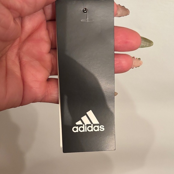 Adidas Charcoal Jacket with Black Stripes - Picture 6 of 6